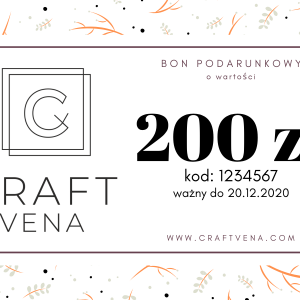 BON PODARUNKOWY 200 zł